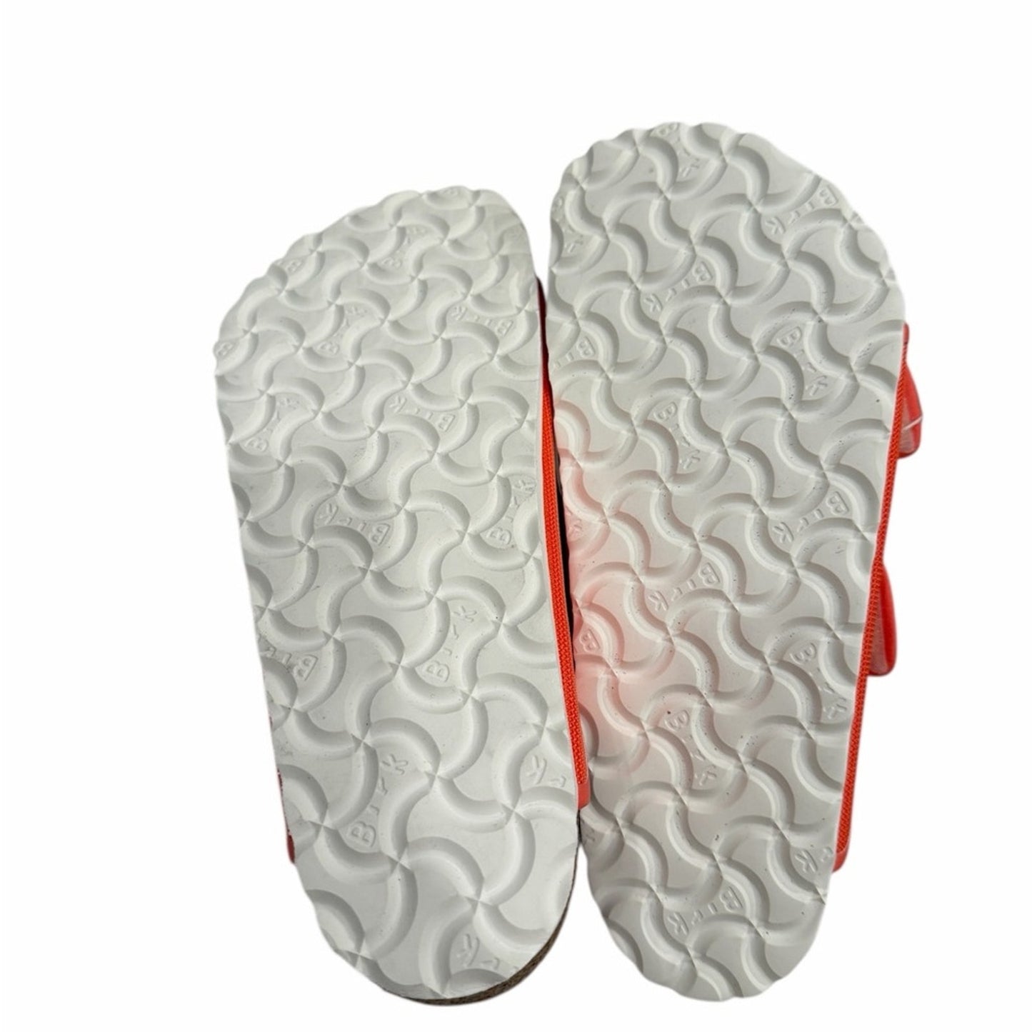 Birkenstock Delft Coral Double Strap Microfiber Sandals Size EU Woman 35