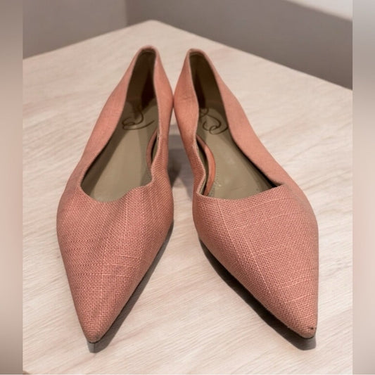 Sam Edelman Wanda Canyon Clay Pointed Toe Slip On Flats Shoes S6.5