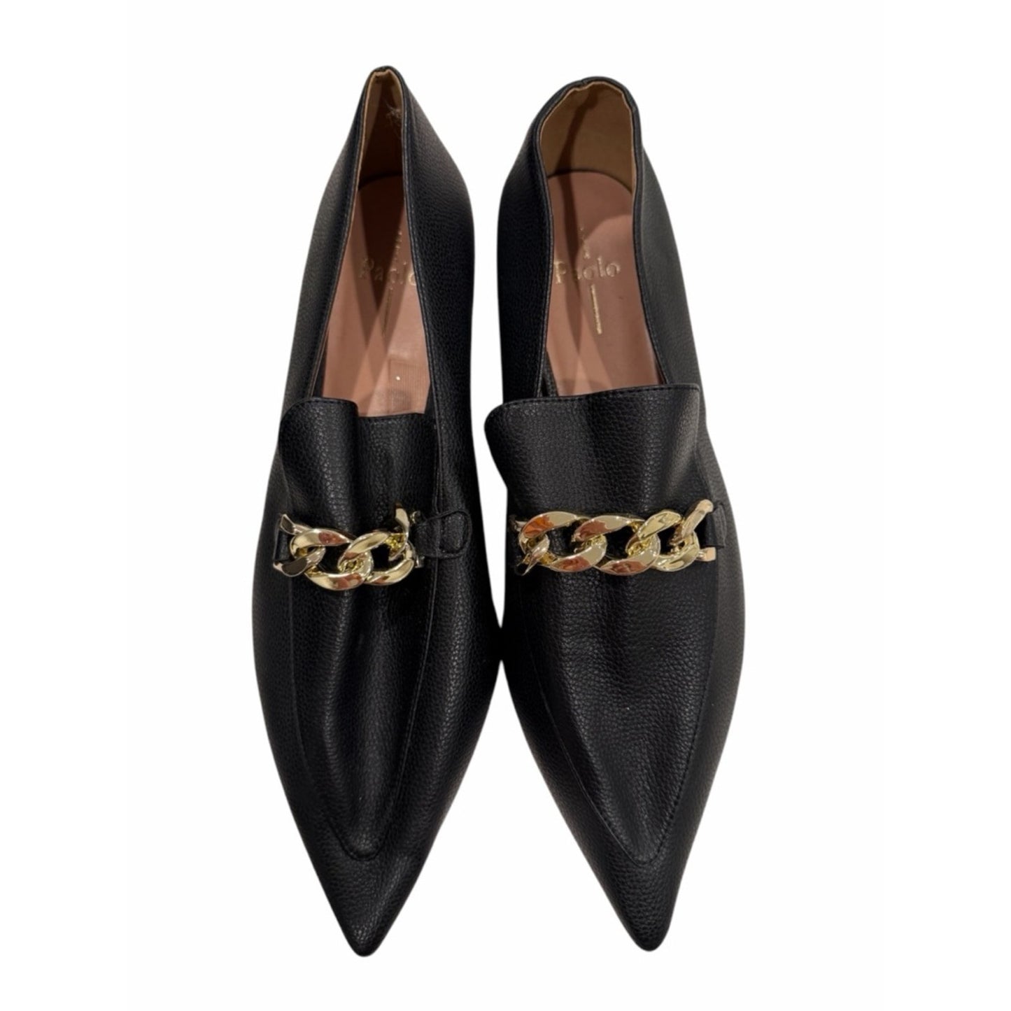 Linea Paolo Women Loafers Leather Slip On Flats Comfort Casual Work Shoes Sz 13