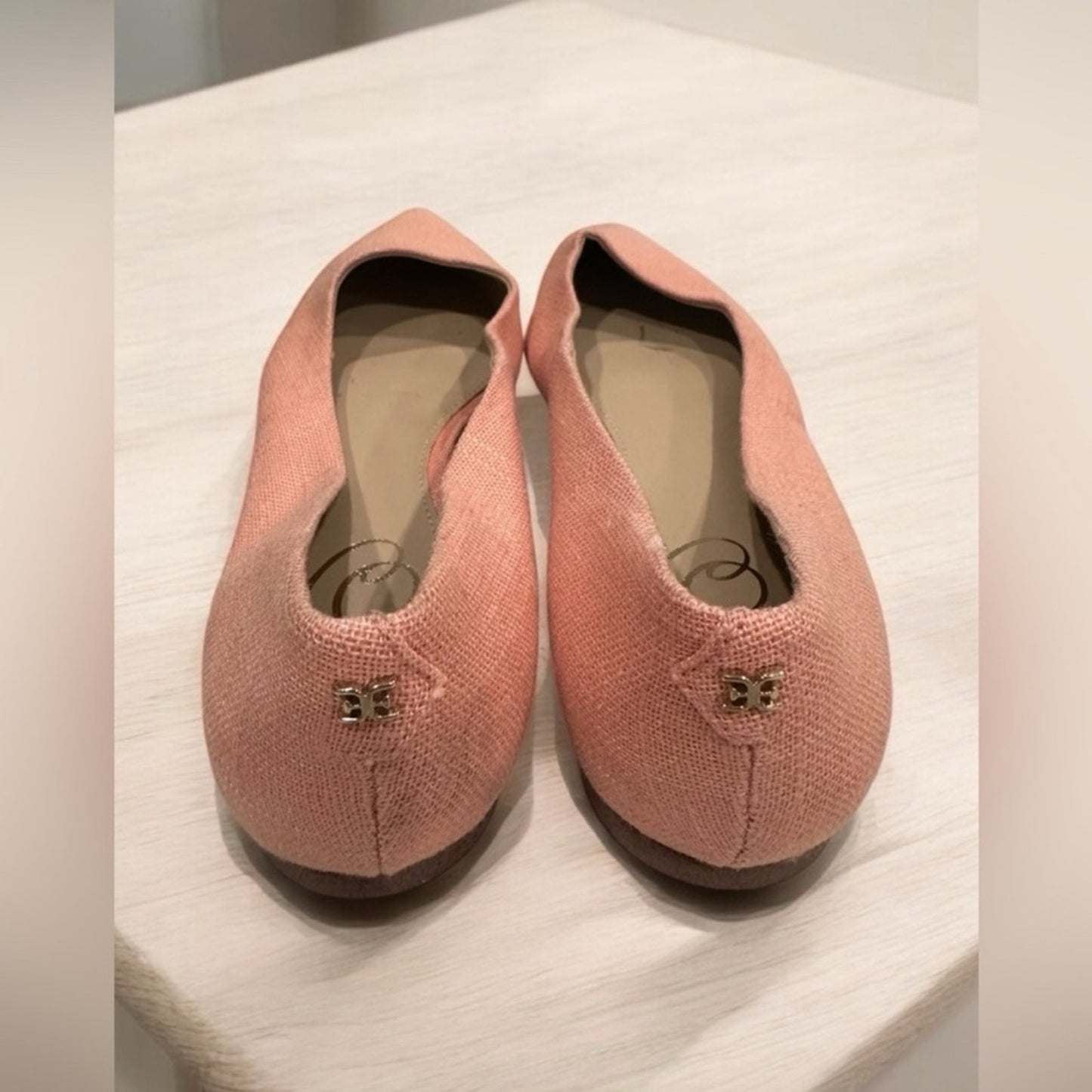 Sam Edelman Wanda Canyon Clay Pointed Toe Slip On Flats Shoes S6.5