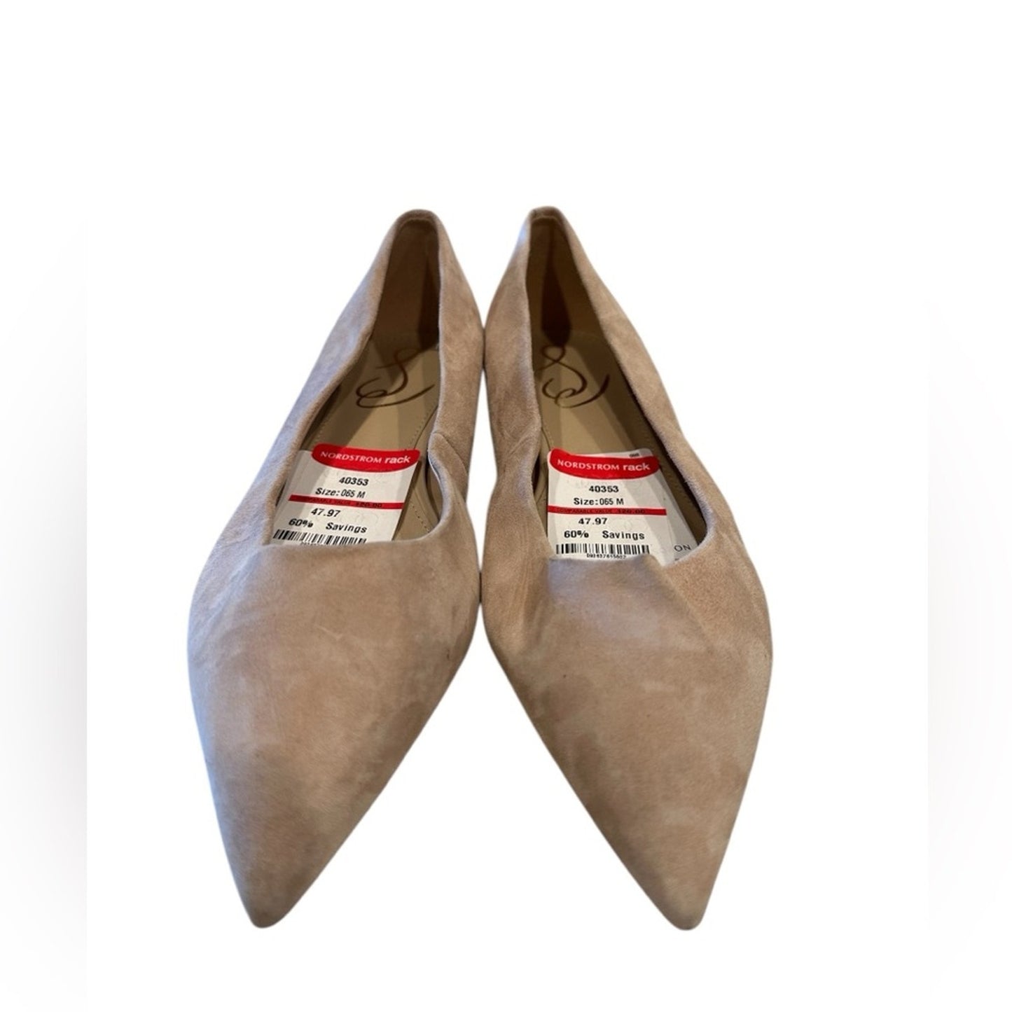 Sam Edelman Women's Wanda Pointed Toe Flat Size 6.5M